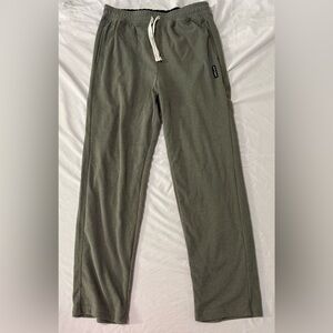 Spyder Gray Joggers with Straight Leg and Elastic Waistband, Size Medium